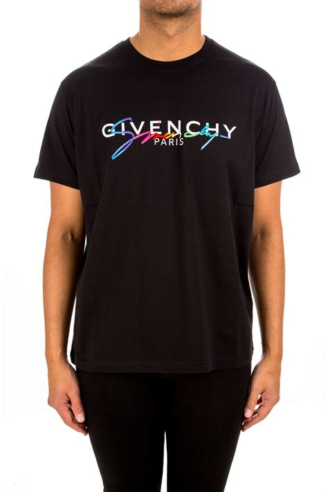 givenchy logo shirt sale|givenchy t shirt men price.